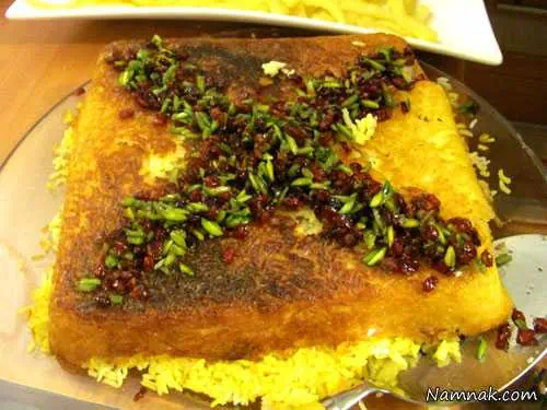 ته چین لوبیا سبز